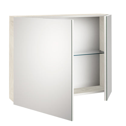 Specchio Contenitore 2 ante MALMO-S rovere alaska