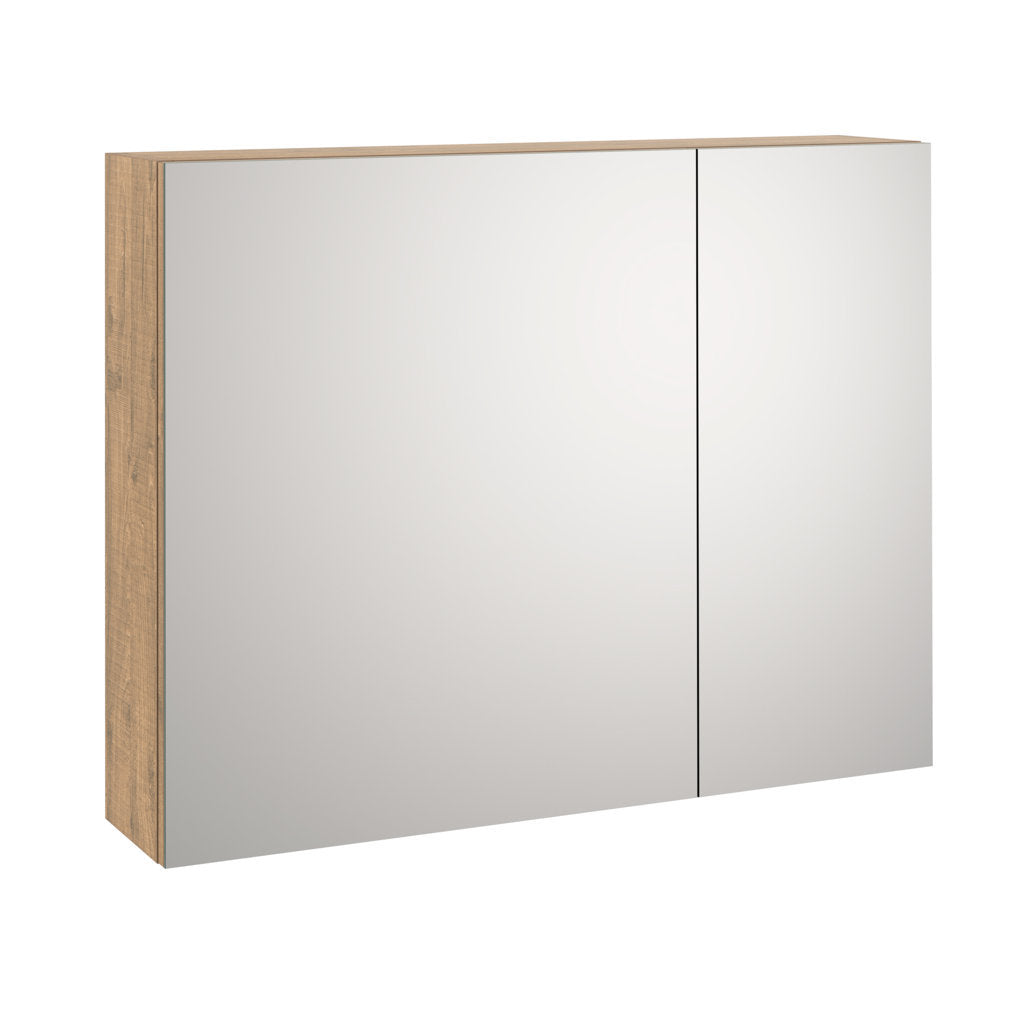Specchio Contenitore 2 ante MALMO-S rovere miele