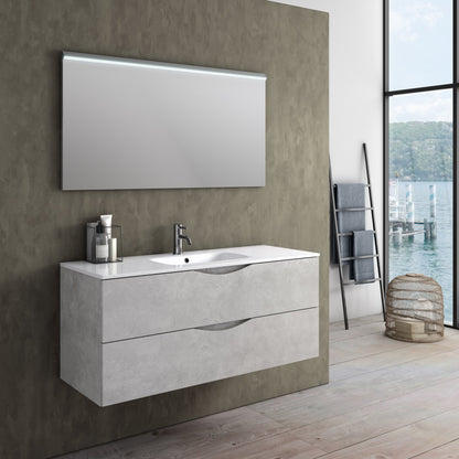 3-piece composition OSLO white stone 120 cm