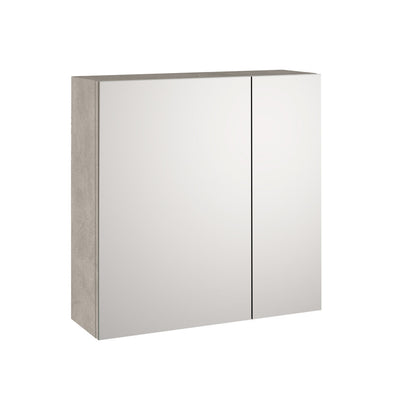 Mirror Cabinet 2 doors OSLO-S havana stone