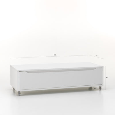 BELSK chest of drawers white