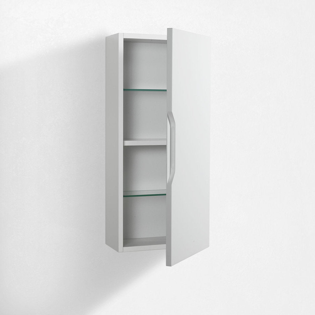BELSK high wall cabinet white