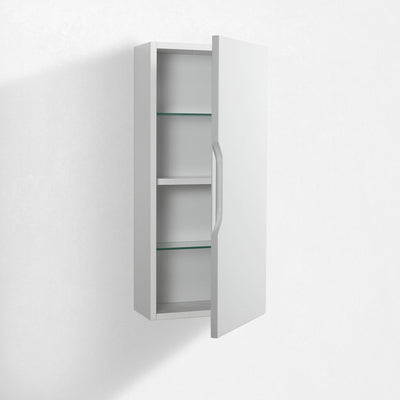 BELSK high wall cabinet white