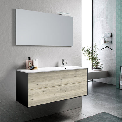 Composizione vasca DX 4 pezzi AGO pino artico