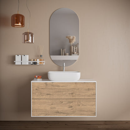 Composizione 3 pezzi AGO rovere miele 100cm