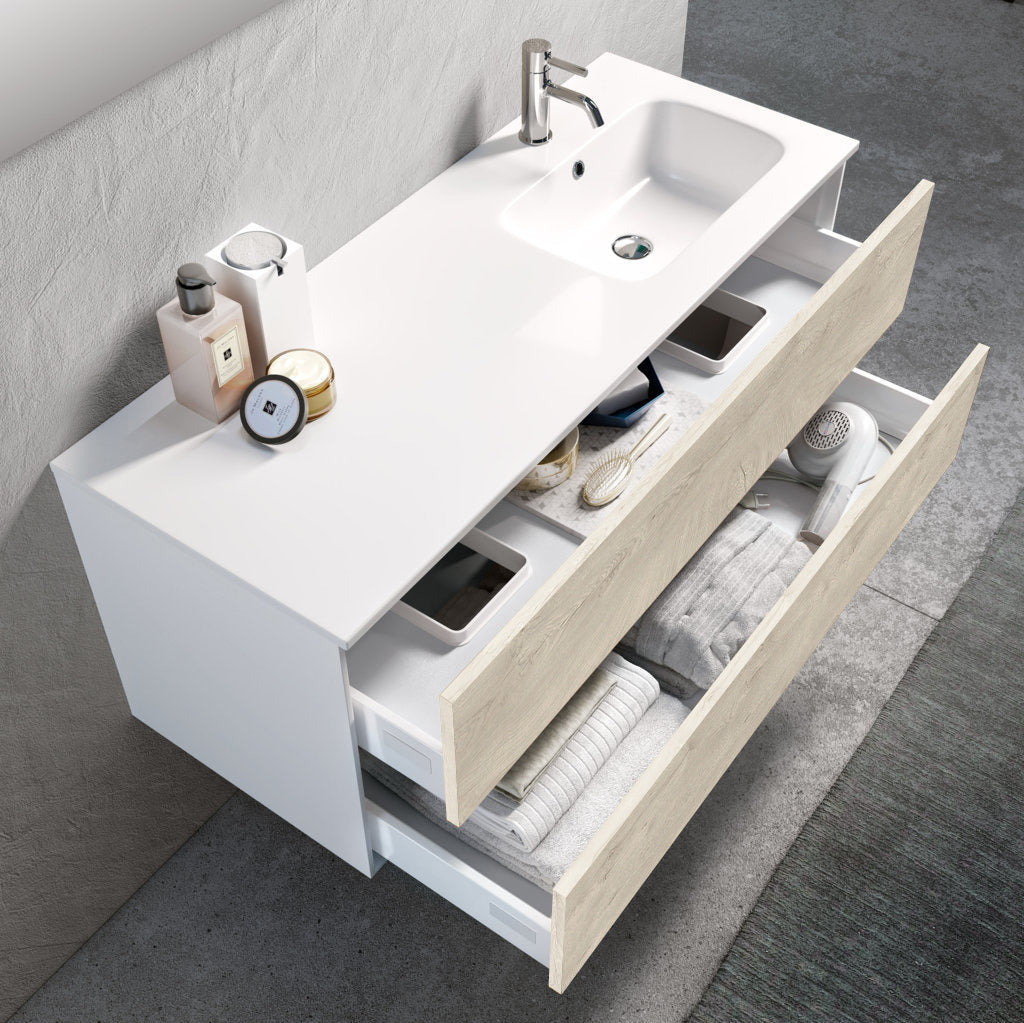Composizione 3 pezzi AGO rovere alaska 120cm