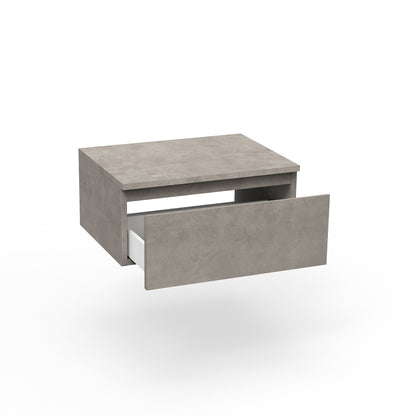 Base con top 1 cassetto YOKA avana pietra 60 cm
