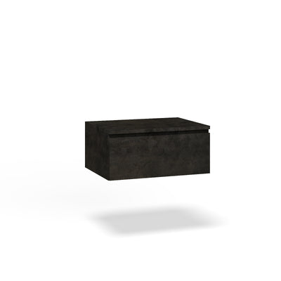 Base con top 1 cassetto YOKA grigio pietra 60 cm