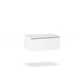 Matt white YOKA base with top 1 drawer 60 cm