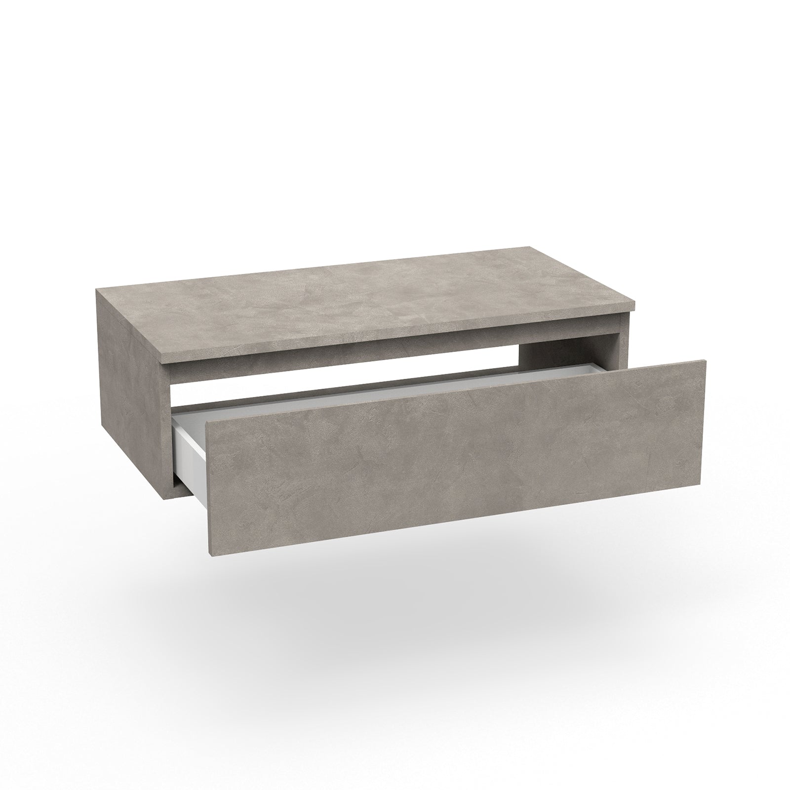 Base con top 1 cassetto YOKA avana pietra