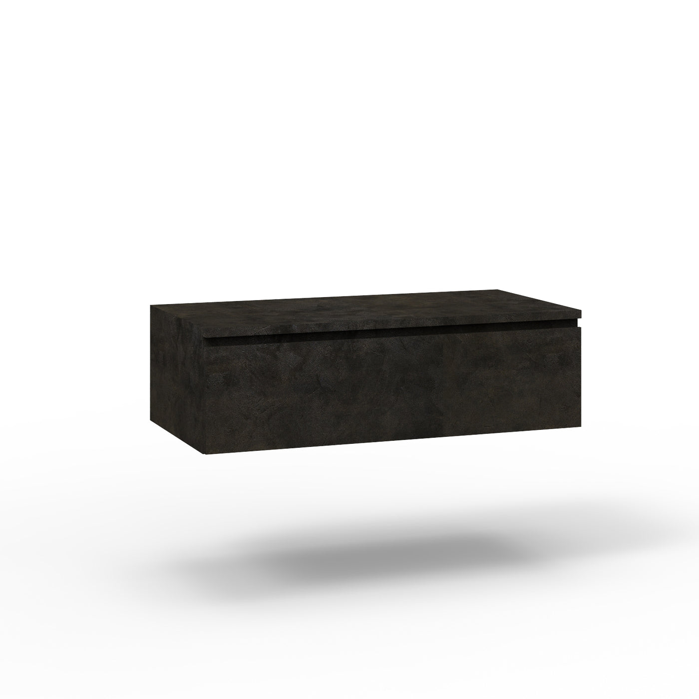 Base with stone gray YOKA 1-drawer top