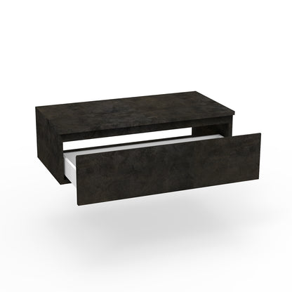 Base con top 1 cassetto YOKA grigio pietra