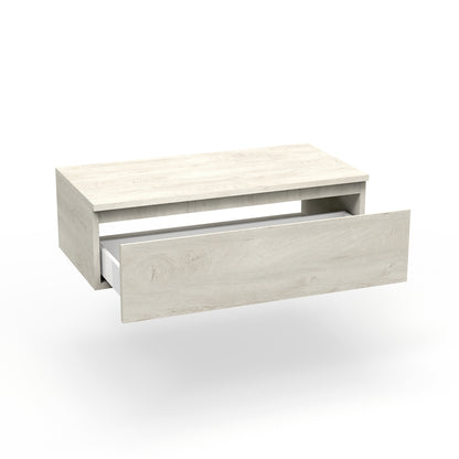 Base con top 1 cassetto YOKA rovere alaska