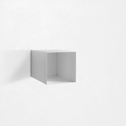 Composizione 8 pezzi YOKA cemento/bianco