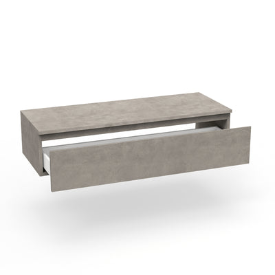 Base with 1 drawer top YOKA stone havana 120 cm