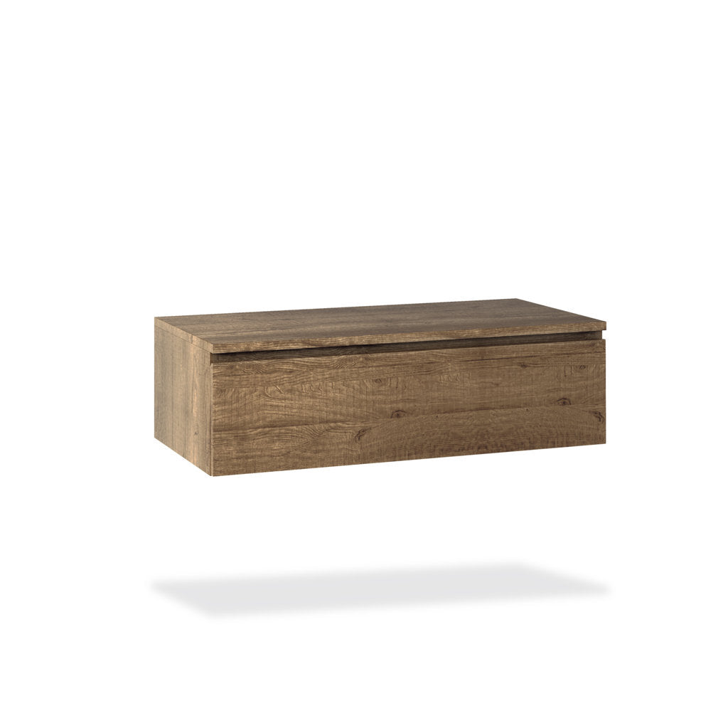 Composition 5 pieces YOKA carrara marble/honey oak