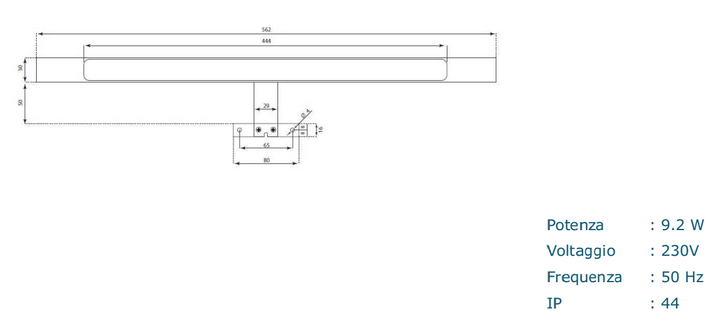 Composizione doppio lavabo 9 pezzi YOKA rovere miele/bianco opaco