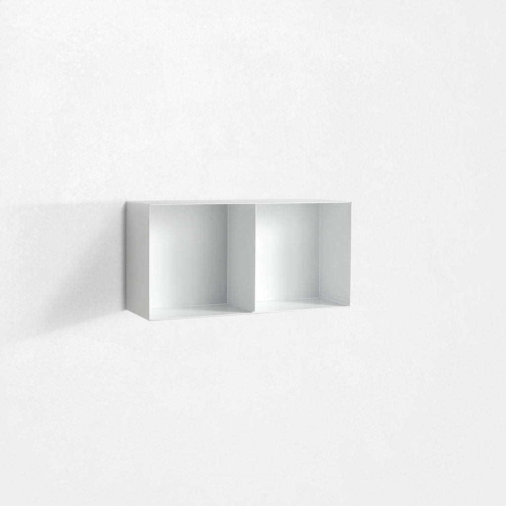 Composition 8 pieces YOKA walnut/matt white 275cm
