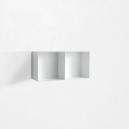 Composition 8 pieces YOKA walnut/matt white 275cm