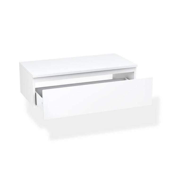 Composition 8 pieces YOKA walnut/matt white 275cm