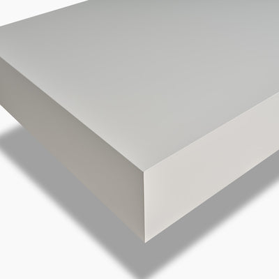 White BELSK top/shelf 165 cm